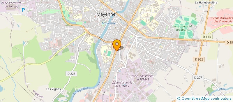 localisation de l'entreprise MONSIEUR ANARGYROS ANGELOPOULOS à MAYENNE