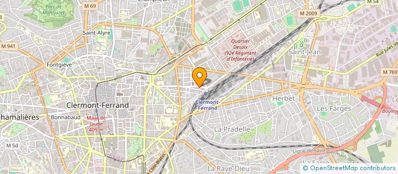 localisation de l'entreprise MONSIEUR ANAS ABAYBA  CLERMONT-FERRAND