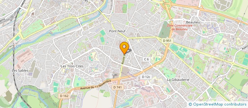 localisation de l'entreprise MONSIEUR ANAS AGRAR  POITIERS