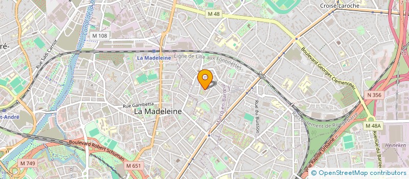 localisation de l'entreprise MONSIEUR ANAS AHALLAL à MARCQ-EN-BARŒUL