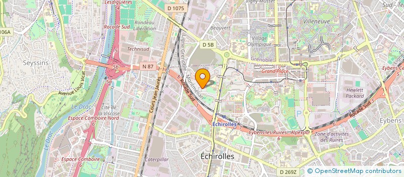 localisation de l'entreprise MONSIEUR ANAS ALDAYEH  ECHIROLLES