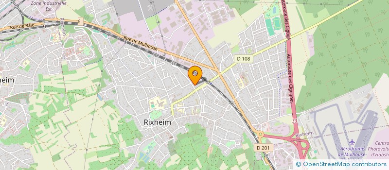 localisation de l'entreprise MONSIEUR ANAS ALI PACHA  RIXHEIM