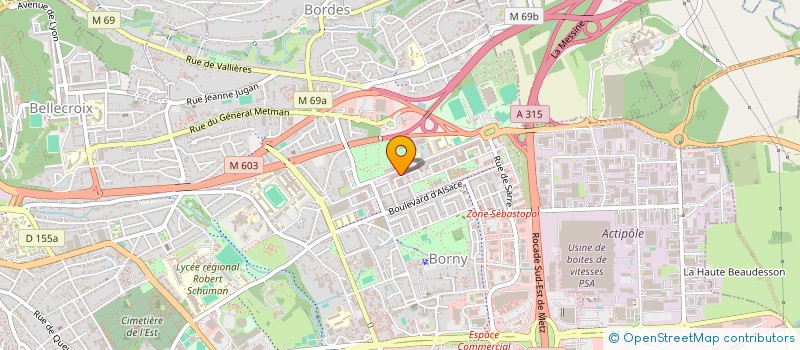 localisation de l'entreprise MONSIEUR ANAS ALLOU  METZ