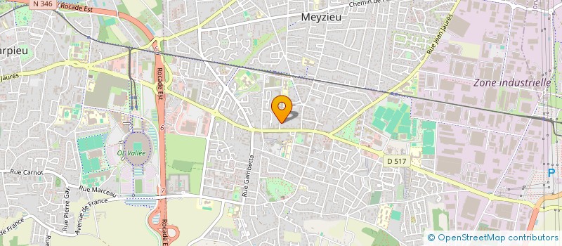 localisation de l'entreprise MONSIEUR ANAS AOUDIA  MEYZIEU