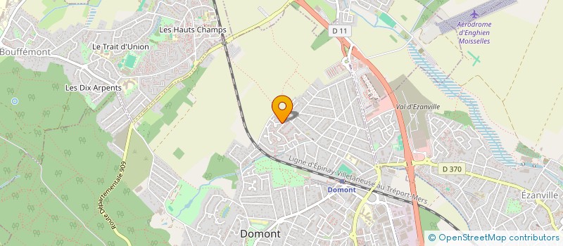 localisation de l'entreprise MONSIEUR ANAS BABA  DOMONT