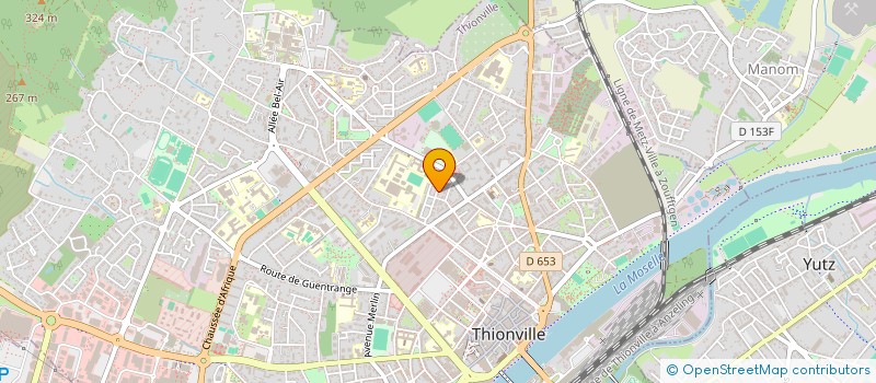 localisation de l'entreprise MONSIEUR ANAS BAHAMOU  THIONVILLE