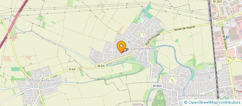 localisation de l'entreprise MONSIEUR ANAS BAKALI GHAZOUANIE  LAMPERTHEIM