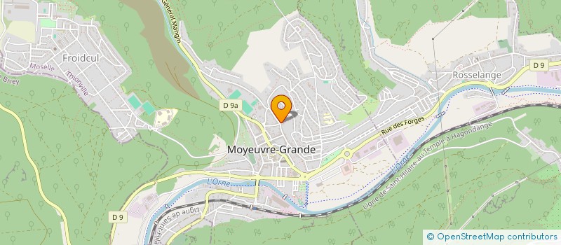 localisation de l'entreprise MONSIEUR ANAS BELABACCI  MOYEUVRE-GRANDE