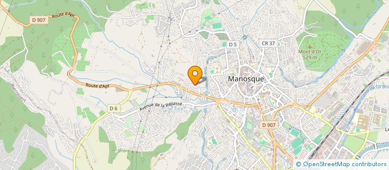 localisation de l'entreprise MONSIEUR ANAS BELHADJ à MANOSQUE