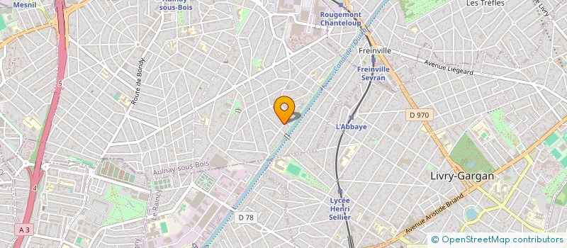 localisation de l'entreprise MONSIEUR ANAS BEN SAIDANE à AULNAY-SOUS-BOIS