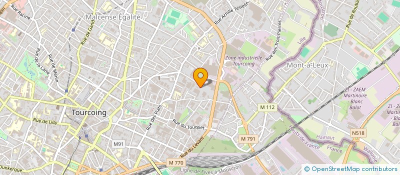 localisation de l'entreprise MONSIEUR ANAS BERTAL  TOURCOING