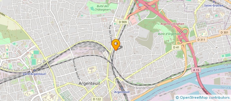 localisation de l'entreprise MONSIEUR ANAS BIRBACH  ARGENTEUIL