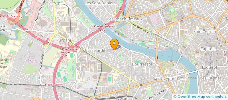localisation de l'entreprise MONSIEUR ANAS BOGA à TOULOUSE