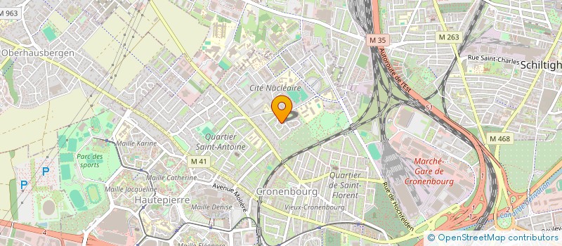 localisation de l'entreprise MONSIEUR ANAS BOKHARI à STRASBOURG