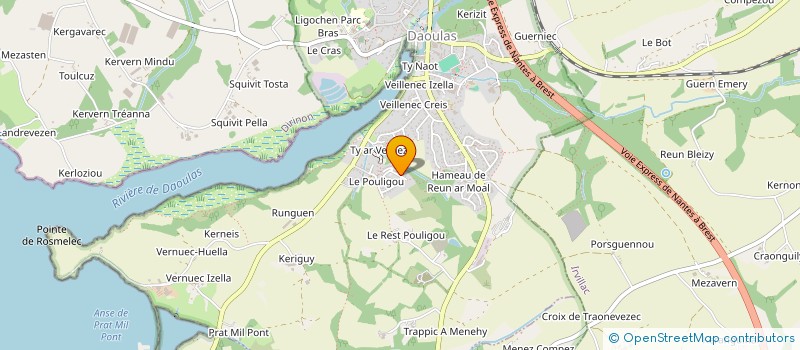 localisation de l'entreprise MONSIEUR ANAS BOUHMAD  DAOULAS