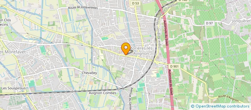 localisation de l'entreprise MONSIEUR ANAS BOUTARBOUCH  MORIERES-LES-AVIGNON