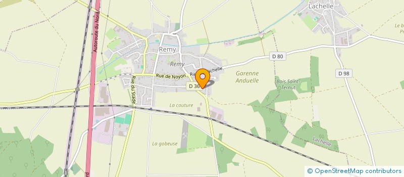 localisation de l'entreprise MONSIEUR ANAS BULLOT  REMY