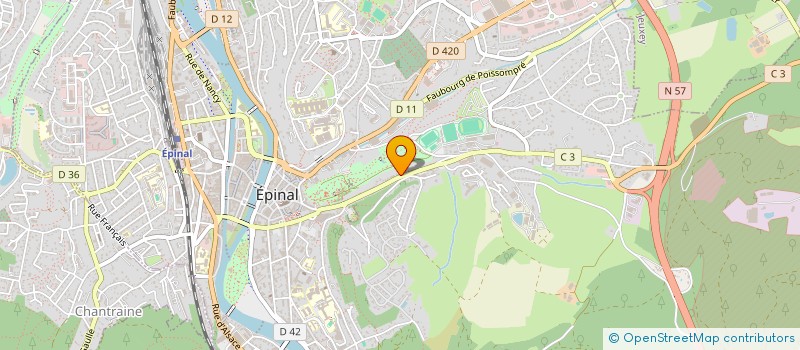 localisation de l'entreprise MONSIEUR ANAS CHAHID  EPINAL