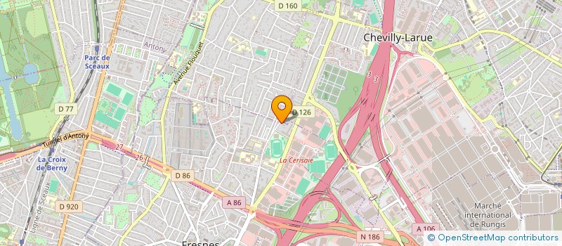 localisation de l'entreprise MONSIEUR ANAS CHAIB  FRESNES