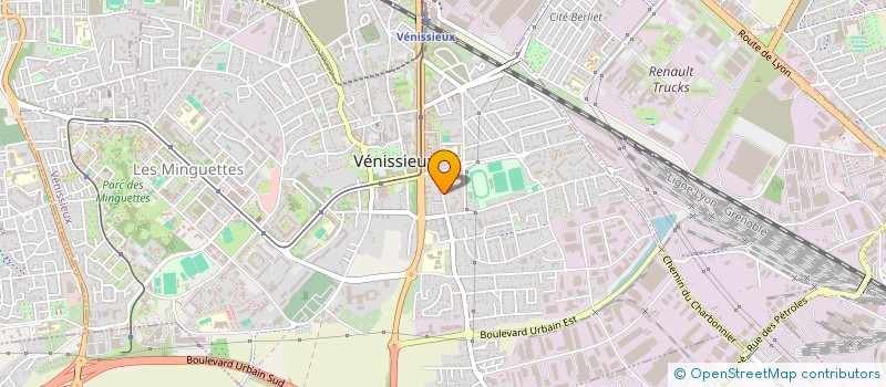 localisation de l'entreprise MONSIEUR ANAS CUEVAS LOU  VENISSIEUX