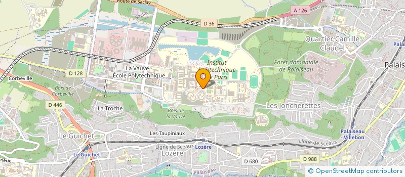 localisation de l'entreprise MONSIEUR ANAS DAHBI à PALAISEAU