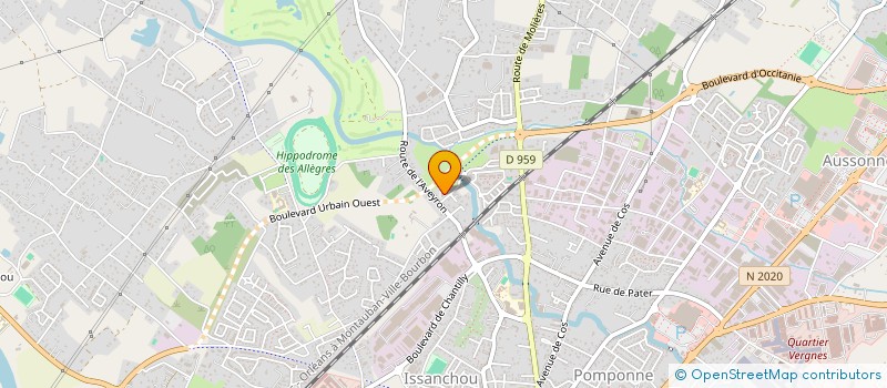 localisation de l'entreprise MONSIEUR ANAS ECHCHATIBI  MONTAUBAN