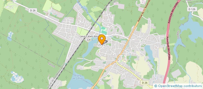 localisation de l'entreprise MONSIEUR ANAS EL AOUJI  ONDRES