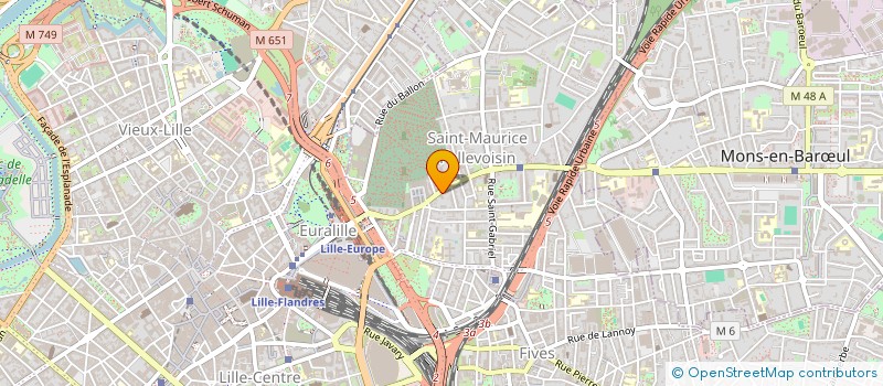 localisation de l'entreprise MONSIEUR ANAS EL OUADNI à LILLE