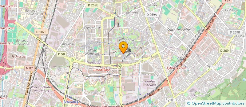 localisation de l'entreprise MONSIEUR ANAS FERRAM  GRENOBLE