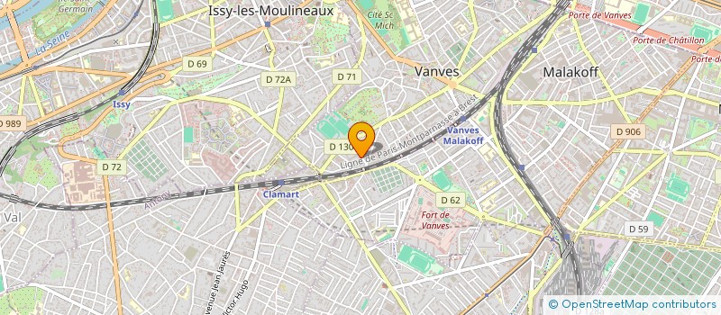 localisation de l'entreprise MONSIEUR ANAS GHERBI  VANVES