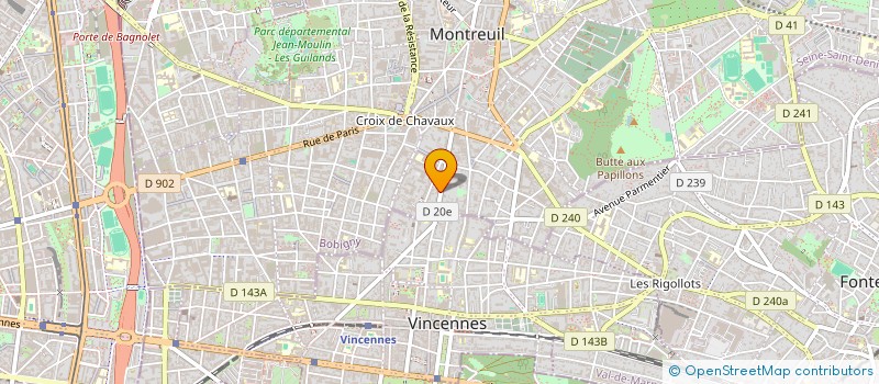 localisation de l'entreprise MONSIEUR ANAS GUENDOULI à MONTREUIL