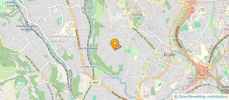 localisation de l'entreprise MONSIEUR ANAS HEDDI  ECULLY