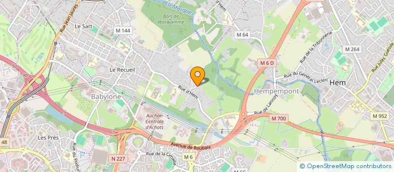 localisation de l'entreprise MONSIEUR ANAS IDRISSI GUSINDE à VILLENEUVE-D'ASCQ