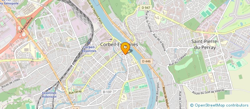 localisation de l'entreprise MONSIEUR ANAS KECHICHE à CORBEIL-ESSONNES