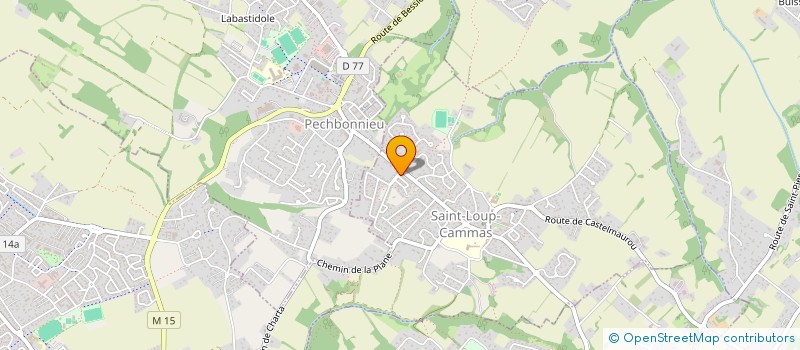 localisation de l'entreprise MONSIEUR ANAS LASSOULI  SAINT-LOUP-CAMMAS