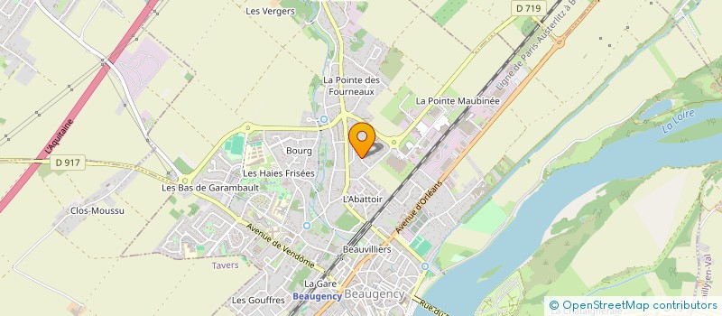 localisation de l'entreprise MONSIEUR ANAS LEMJAJ à BEAUGENCY