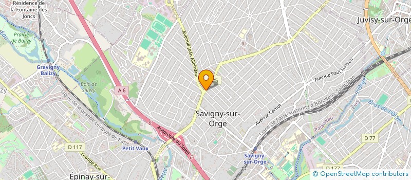 localisation de l'entreprise MONSIEUR ANAS MANSOUR à SAVIGNY-SUR-ORGE