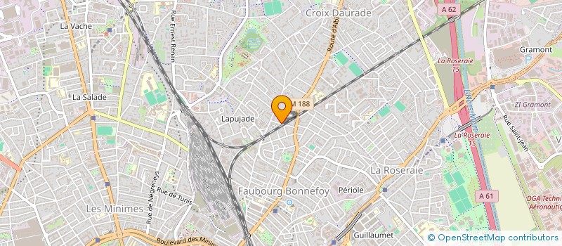 localisation de l'entreprise MONSIEUR ANAS MAREI à TOULOUSE