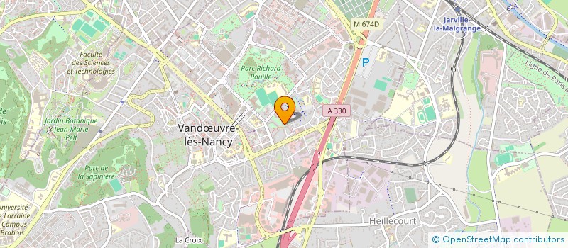 localisation de l'entreprise MONSIEUR ANAS MEHALLI  VANDUVRE-LES-NANCY