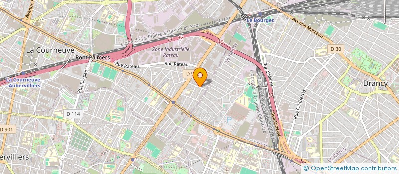 localisation de l'entreprise MONSIEUR ANAS MEHDI à LA COURNEUVE