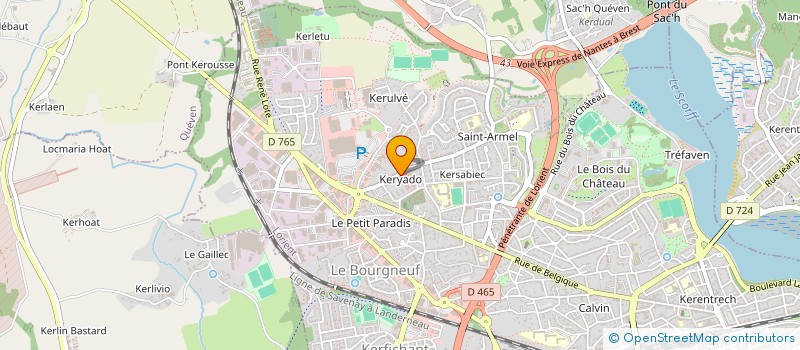 localisation de l'entreprise MONSIEUR ANAS MISBAH  LORIENT