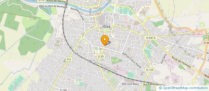 localisation de l'entreprise MONSIEUR ANAS MOHAMED MUHUMED  DAX