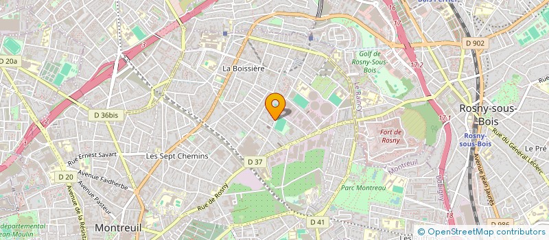 localisation de l'entreprise MONSIEUR ANAS QAMAR à MONTREUIL