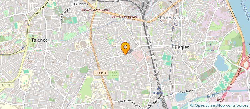 localisation de l'entreprise MONSIEUR ANAS RAFIA à BEGLES