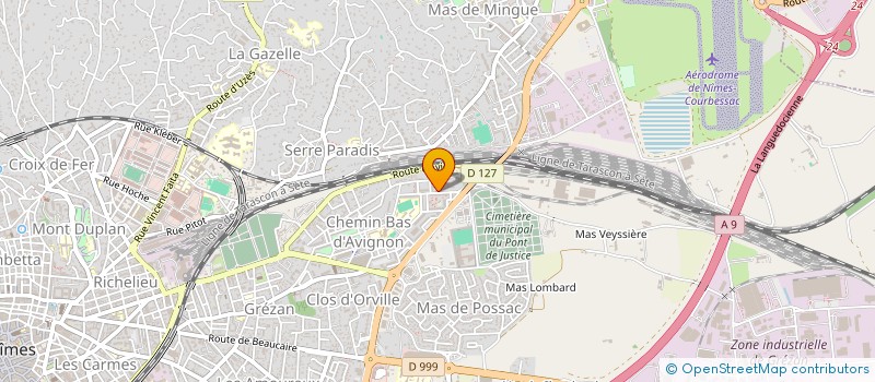 localisation de l'entreprise MONSIEUR ANAS SIJELMASSI IDRISSI  NIMES