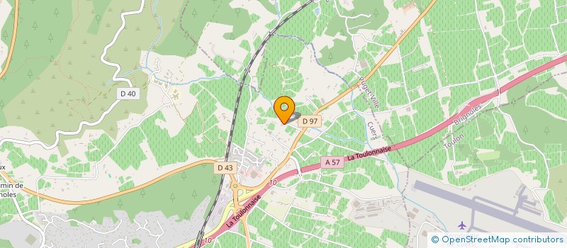 localisation de l'entreprise MONSIEUR ANAS TOUATI  CUERS