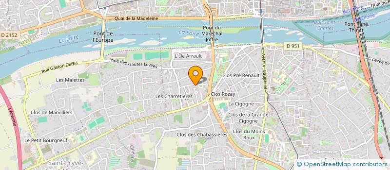 localisation de l'entreprise MONSIEUR ANAS ZEOUINENE  ORLEANS