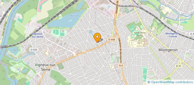 localisation de l'entreprise MONSIEUR ANAS ZEROUALI  VIGNEUX-SUR-SEINE