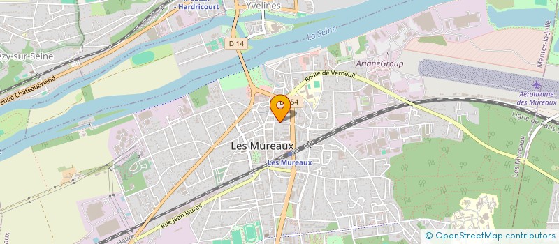 localisation de l'entreprise MONSIEUR ANASS AARAB à LES MUREAUX