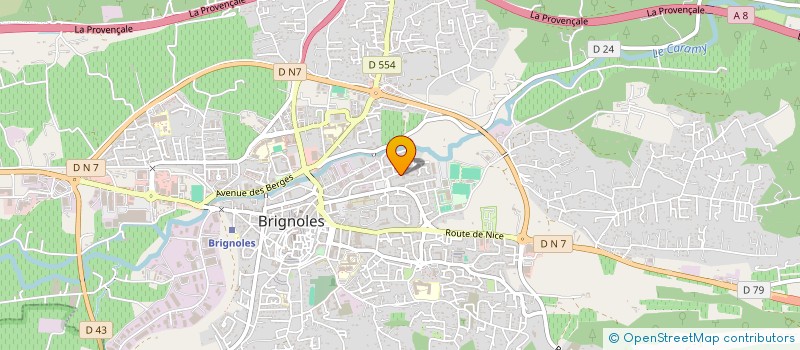 localisation de l'entreprise MONSIEUR ANASS AIT OUAHMANE à BRIGNOLES